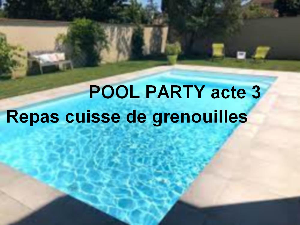 Pool party dans le Beaujolais acte 3